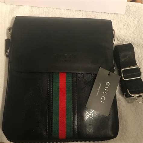 cheap gucci mens side bags|gucci side bag men price.